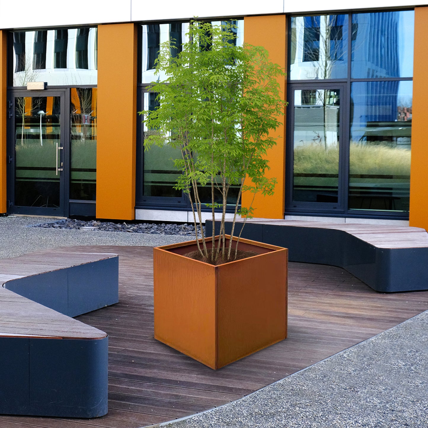 Corten Steel Planter