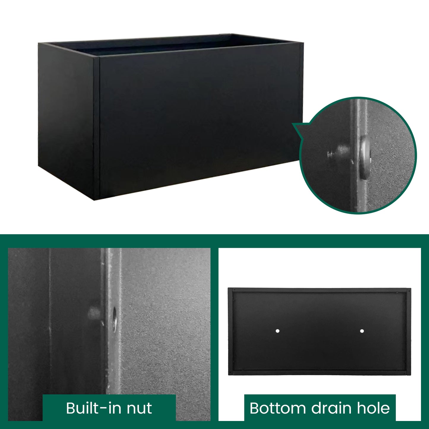 Spray Painting Metal Planter