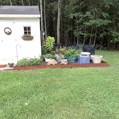 Heavy Duty Scalloped Edges Garden Edging (6 Pieces)