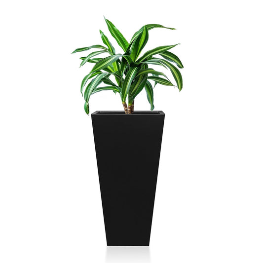 Trapezoid Spray Painting Planter With Partition