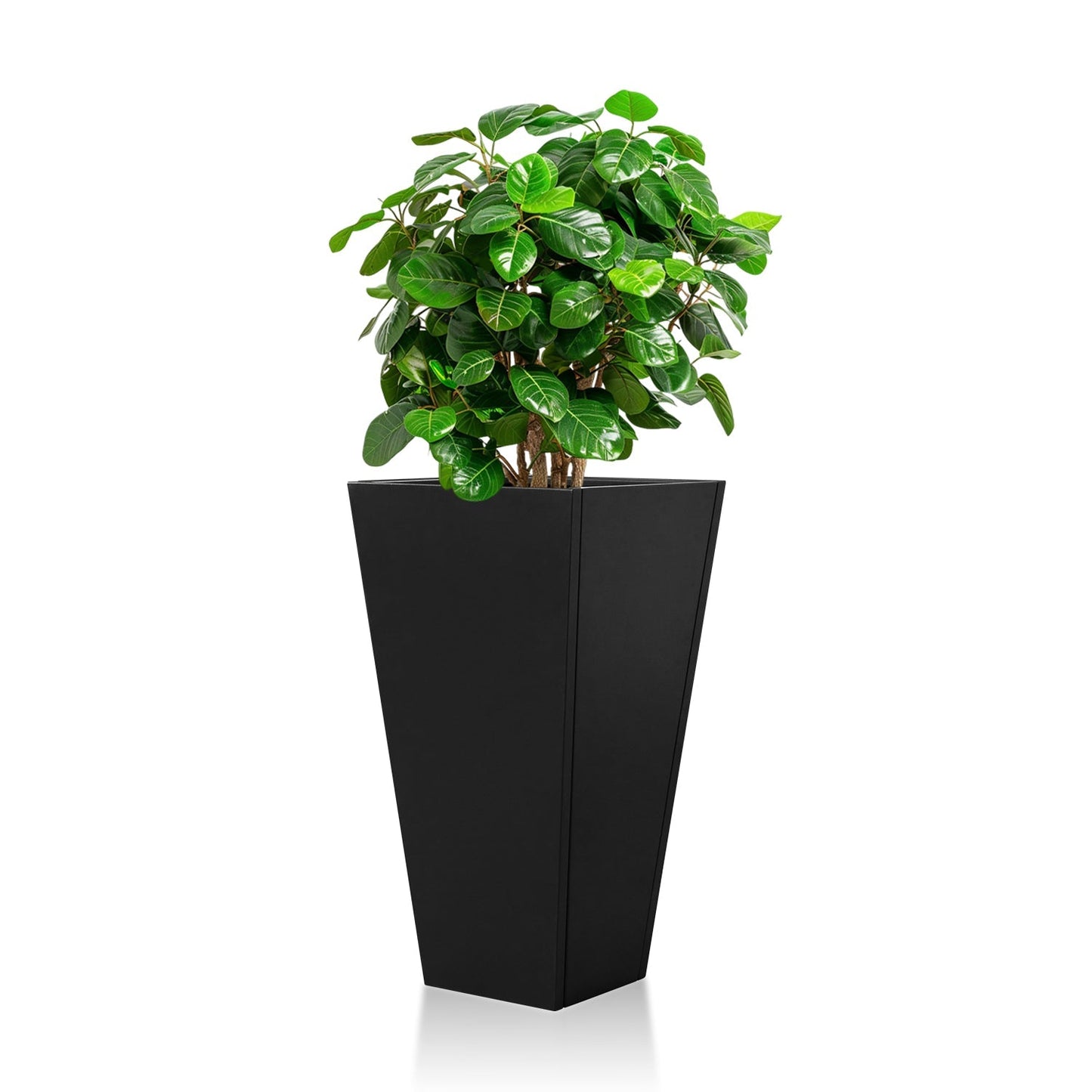 Trapezoid Spray Painting Planter With Partition