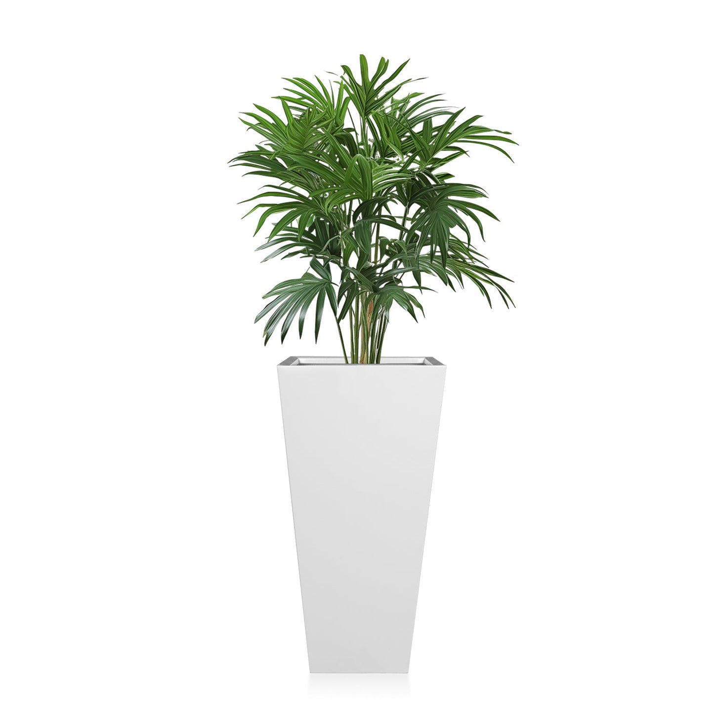 Trapezoid Spray Painting Planter With Partition
