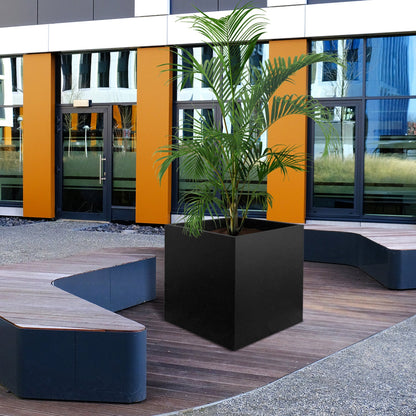 Spray Painting Metal Planter