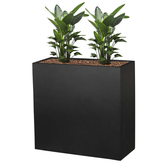 Rectangular Spray Painting Planter With Partition