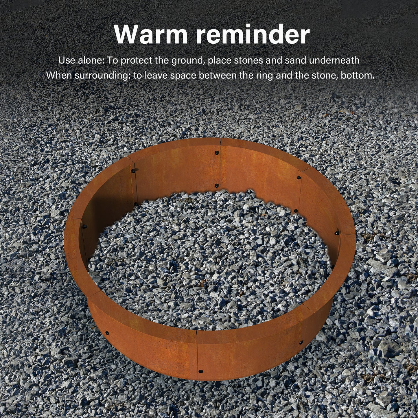 Outdoor Fire Pit Ring