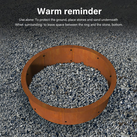 Outdoor Fire Pit Ring