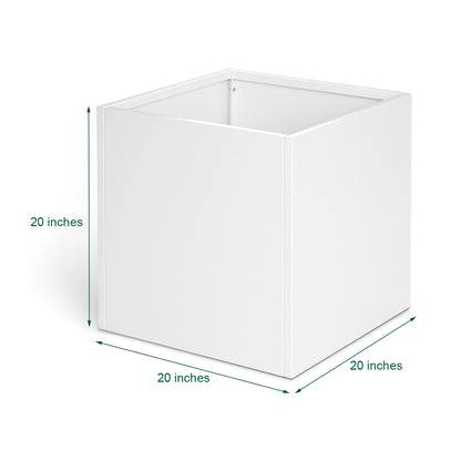 Spray Painting Metal Planter