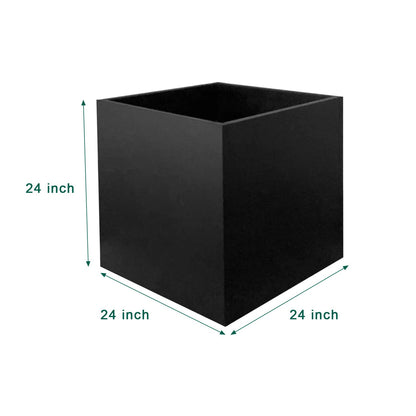 Spray Painting Metal Planter