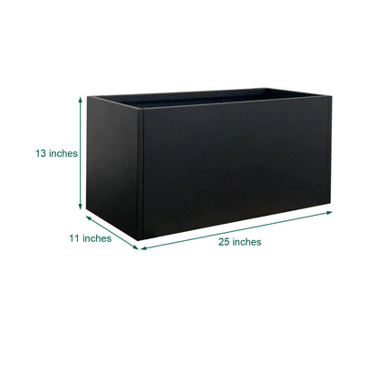 Spray Painting Metal Planter