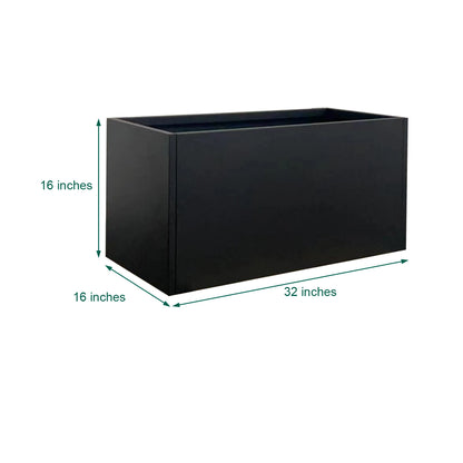 Spray Painting Metal Planter