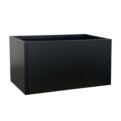 Rectangular Spray Painting Planter With Partition
