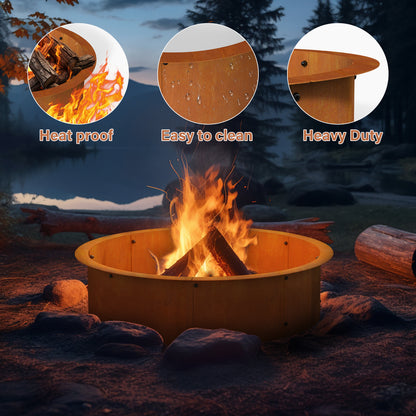 Outdoor Fire Pit Ring