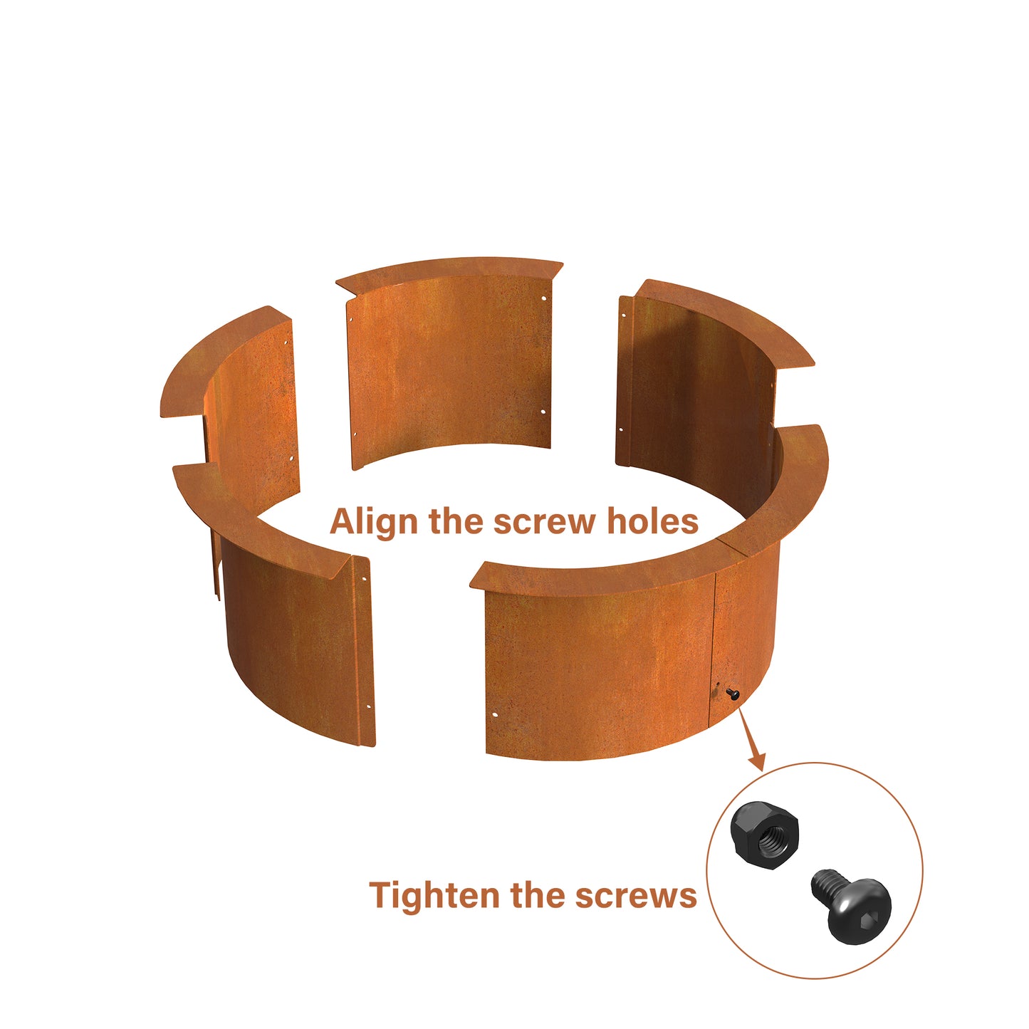 Outdoor Fire Pit Ring